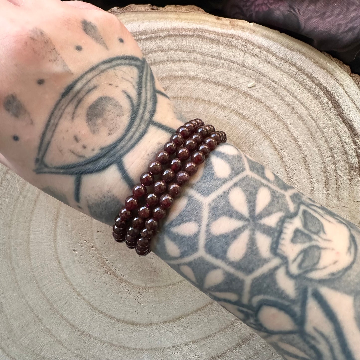 Bracciale in Granato