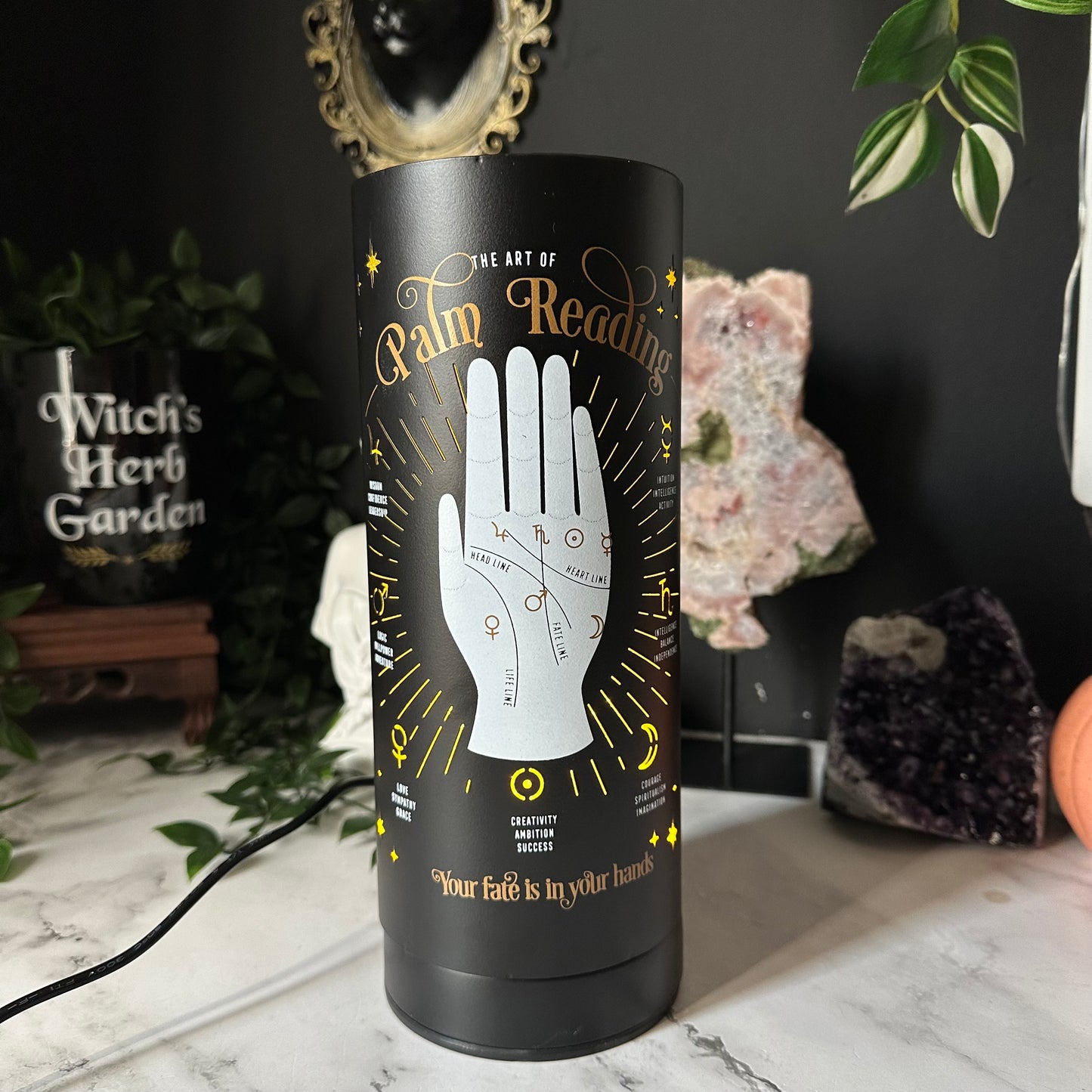 Lampada Bruciaessenze Elettrico PALMISTRY