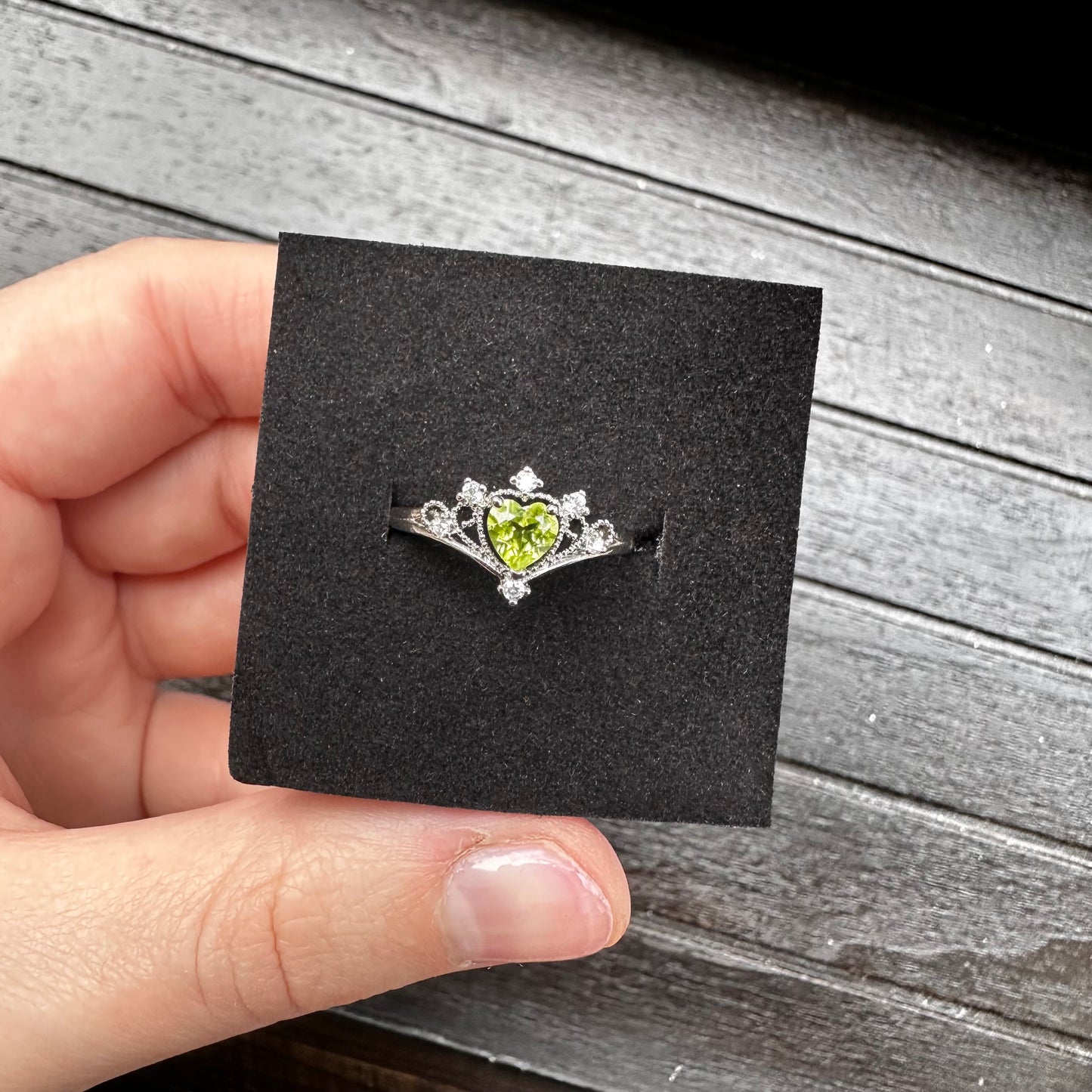 Anello Freya in Peridoto