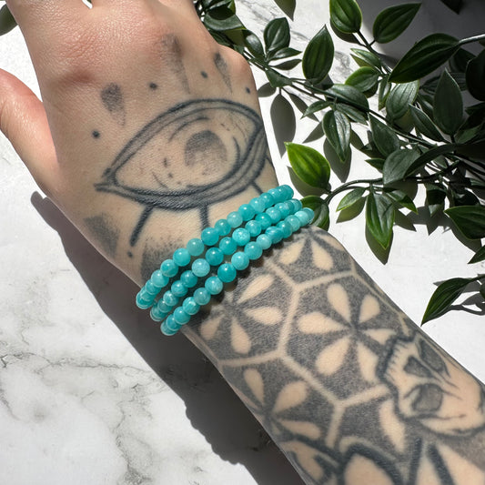 Bracciale in Amazzonite