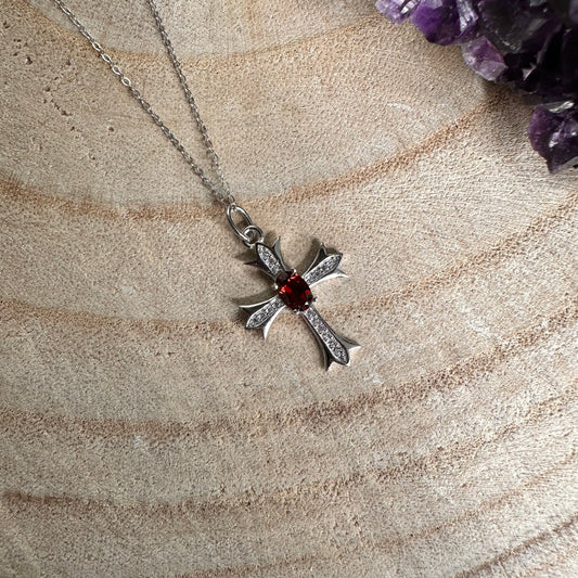 Collana Vampire in Granato