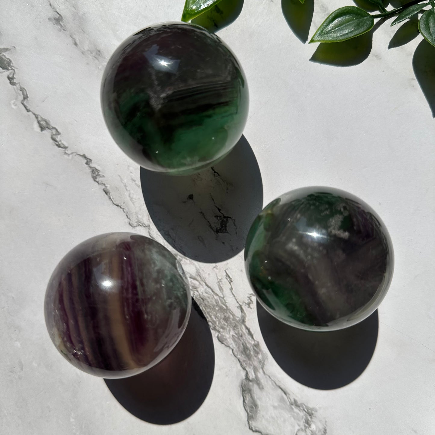 Sfera in Fluorite