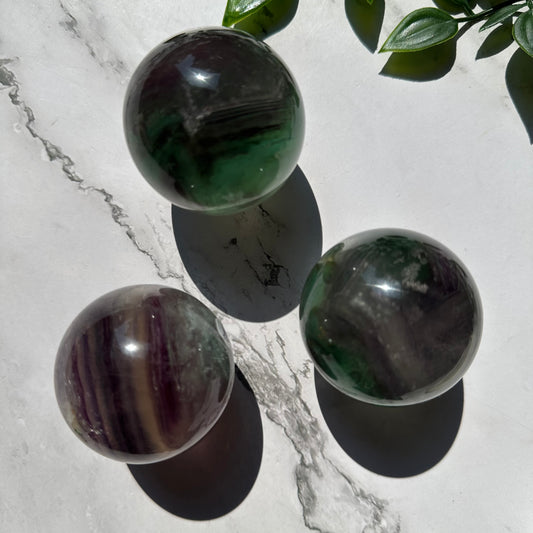 Sfera in Fluorite