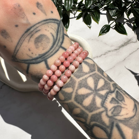 Bracciale in Opale Rosa