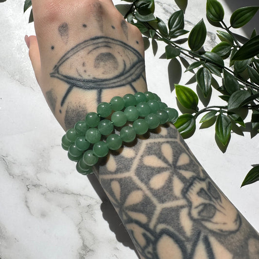Bracciale in Avventurina Verde