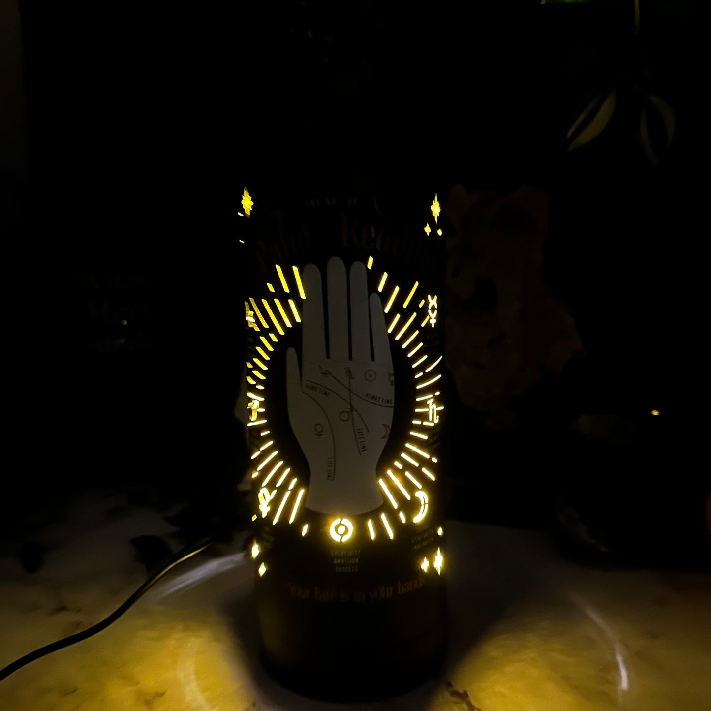 Lampada Bruciaessenze Elettrico PALMISTRY