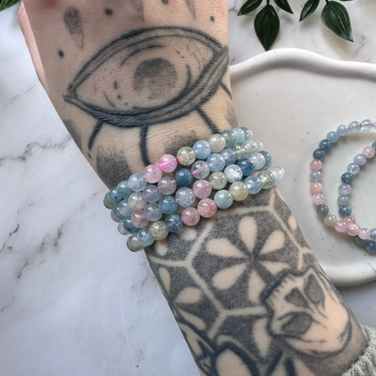Bracciale in Morganite