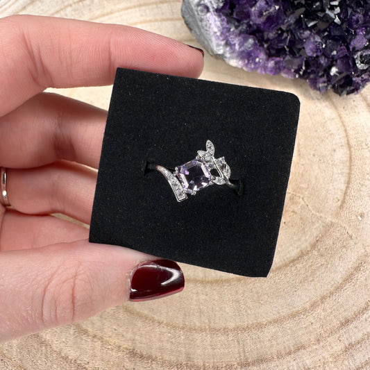 Anello Princess Ametista Lavanda