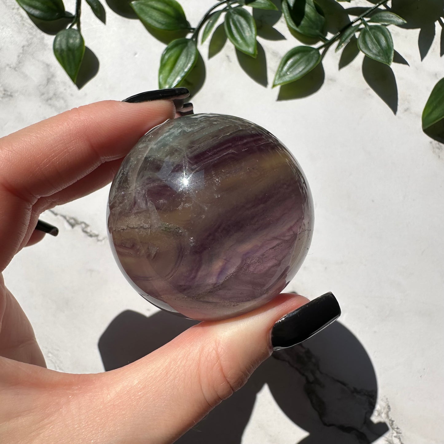 Sfera in Fluorite