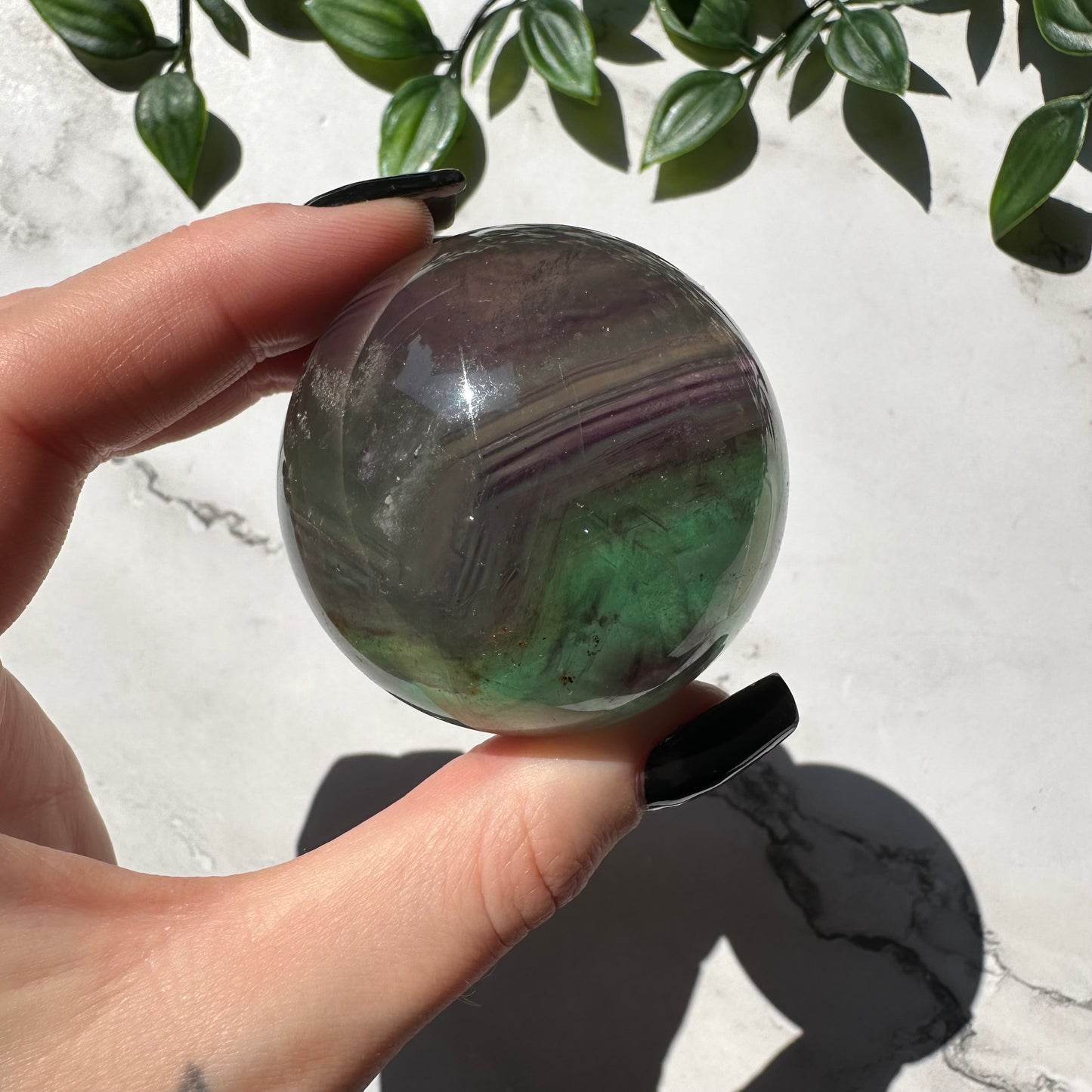 Sfera in Fluorite