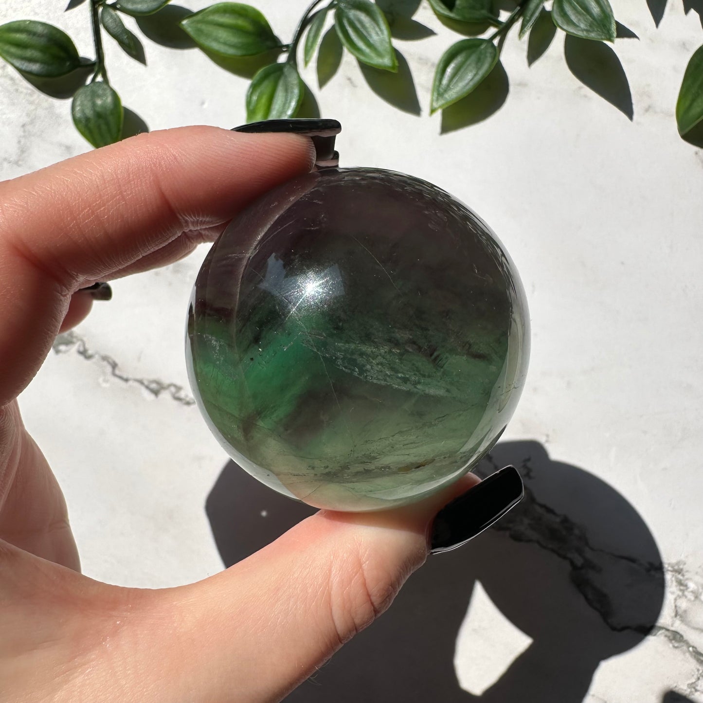 Sfera in Fluorite